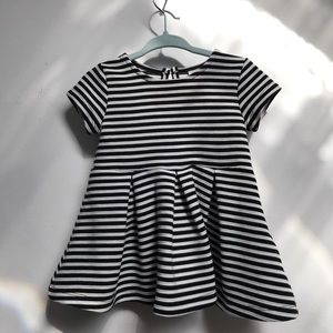Black & White Joe Fresh Dress - 6-12 M